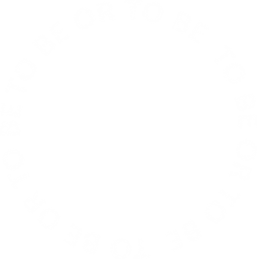 Circular typography orbit