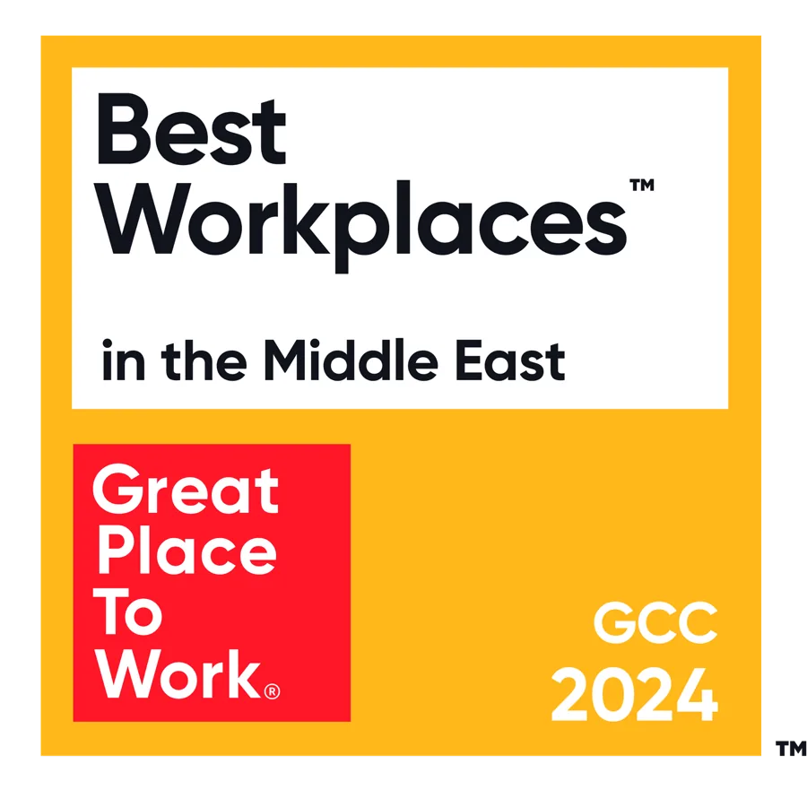Best Workplaces in the Middle East 2024 badge